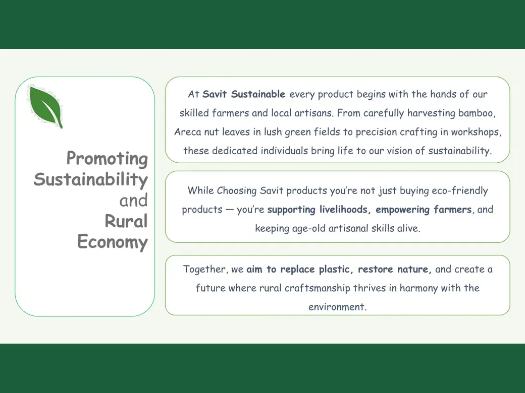 Savit Sustainables artisans and eco-friendly products
