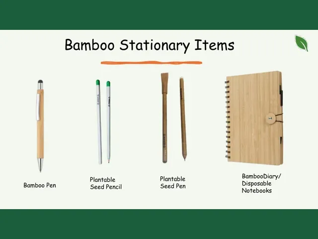 Eco Stationery Items